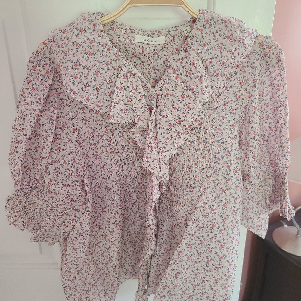 Doen Henri top Peach Martha's Vineyard